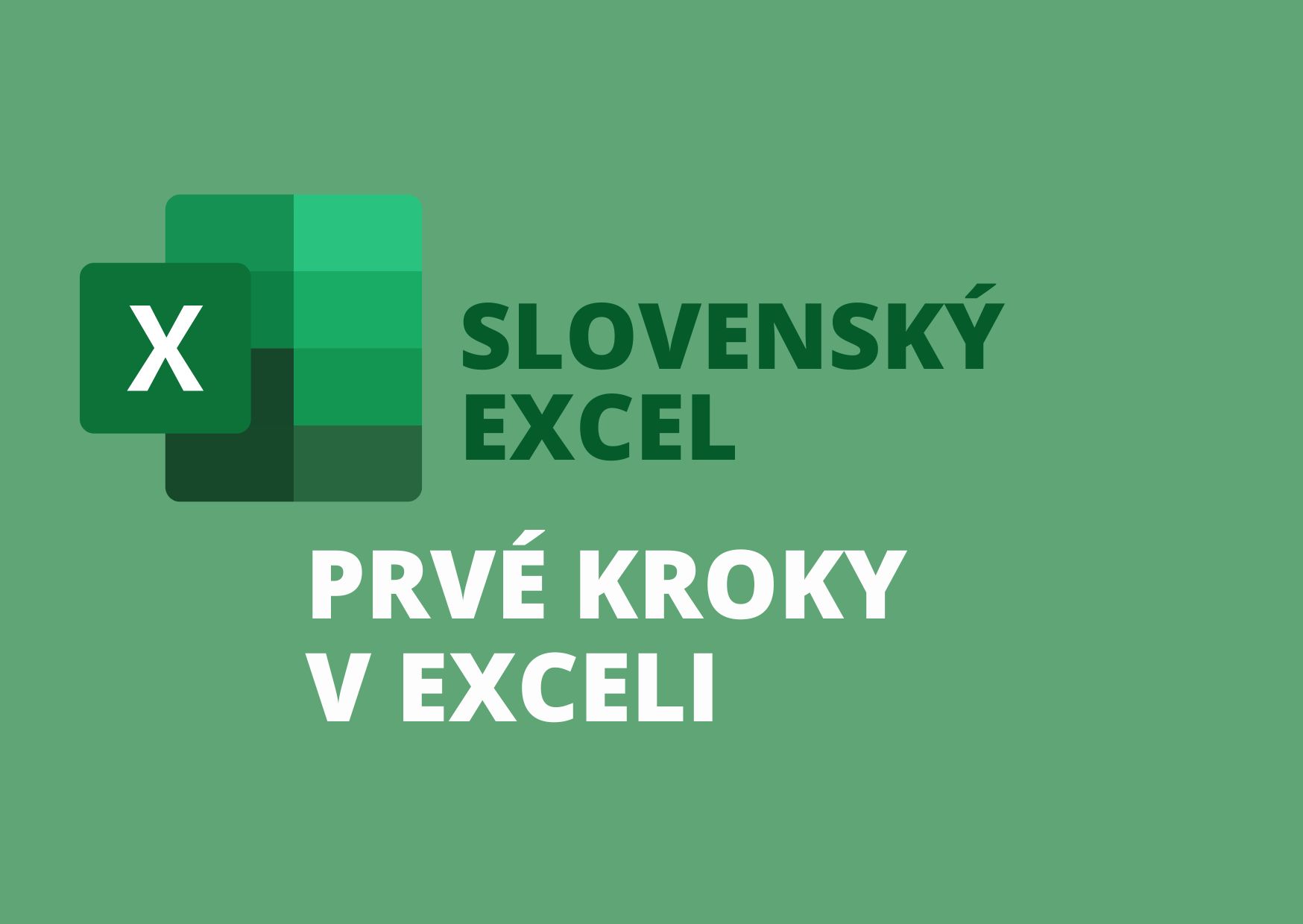 Slovenský Excel. Prvé kroky v Exceli