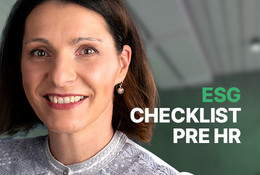 ESG: praktický checklist pre HR